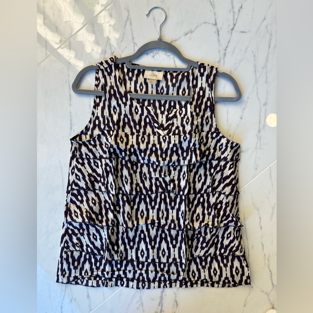 ANN TAYLOR TOP SZ S - Picture 2 of 11